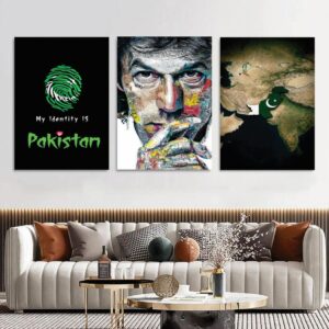 Set of 3 Premium Wall Art Photo Tiles – Modern Home Decor Sets 8x11 - Image 1