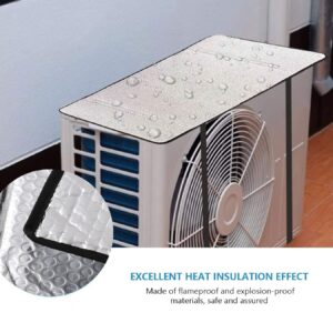 Premium Split AC Outdoor Unit Heat Insulation Sheet – Universal Sunshade Protective Roof & Sun Shield Cover | Without Clip - Image 2