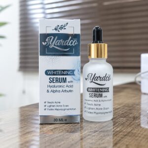 Yardco Whitening Serum With Hyaluronic Acid And Alpha Arbutin Anti Acne And Dark Spot Corrector For Men 30ml - Image 1