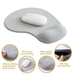 Premium Ergonomic Gaming Mouse Pad with Wrist Support – Non-Slip Base & Comfortable Memory Foam Design (Random Color) - Image 2