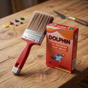 Dolphin Paint Brush Super | High Quality Wall & Paint Brush (4 Inch) - Image 1