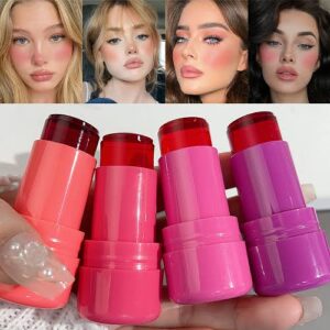 Jelly Tint Set of 4 – Long Lasting Lip & Cheek Tint Collection - Image 1