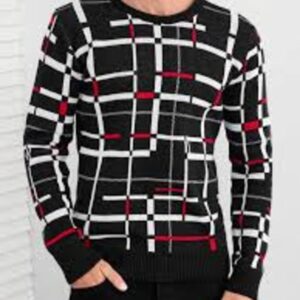 Men's Autumn & Winter Long Sleeve Striped T-Shirt – Casual O-Neck Fashion Tee for Men - Image 1