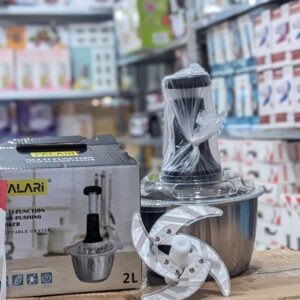 Falari 2L Stainless Steel Multi-Function Hand-Pushing Chopper & Vegetable Grater - Image 4