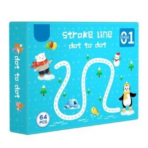 Magical Tracing Workbook Set for Kids – Reusable Learning to Write Alphabet, Numbers & Line Tracing Practice Book with Magic Pen - Image 1