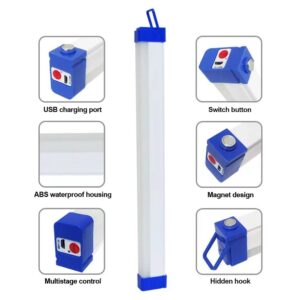 Tube Light Big Emergency Rechargeable Outdoor LED For load shedding camping and everyday lighting needs - Image 1