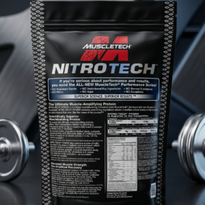 MUSCLETECH NITRO-TECH 100% Whey Gold Protein Powder 2lbs – Premium Whey Blend for Muscle Recovery & Lean Muscle Support - Image 2