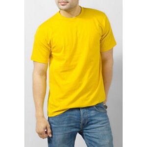 Summer Top Half Sleeve Tee Shirt for Men & Boys – Round Neck Cotton Smart Fit Casual T-Shirt – Trendy Spring & Summer Wear - Image 1