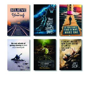 Set of 6 Premium Wall Art Photo Tiles – Modern Home Decor Sets 8x11 - Image 1