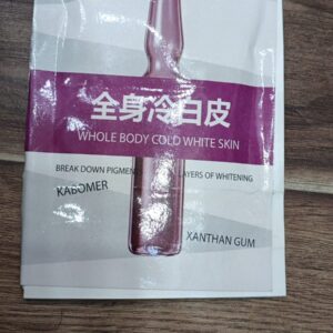 Whole Body Cold White Skin Brightening Serum – Advanced Niacinamide Formula for Radiant Skin - Image 5