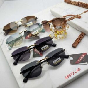 A8512 LAS - Ladies Fancy Rimless Sunglasses Stylish Fashion Eyewear With Gradient Lenses - Image 1