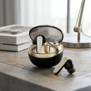 Powerlink Sonic TWS Wireless Earbuds with ANC + ENC Noise Cancellation & Wireless - Image 1