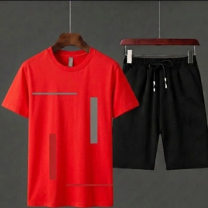 HY Boutique Men's Summer shirt & Shorts Tracksuit Set – Lightweight & Comfortable Casual Wear - Image 1