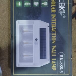 Solar Interaction Wall Lamp Outdoor Motion Sensor Light Solar Powered LED Wall Light Waterproof - Image 4
