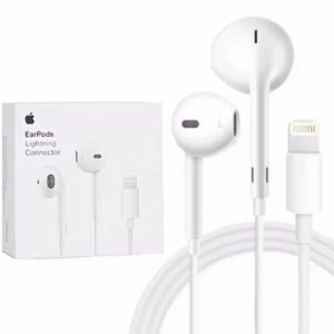iPhone Lightning Wired Handfree Earphones Direct Connect No Bluetooth Required - Image 2