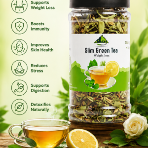 Slim Green Tea | Natural Herbal Weight Management Tea (Small Pack) - Image 6