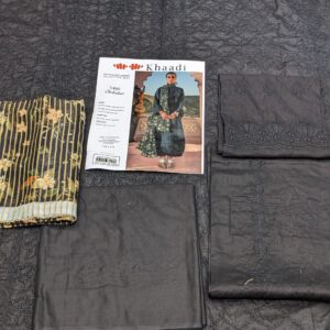 ✨ KHAADI ✨ 3 Piece Khaadi chicken Kari Unstitched Suit new Collection for womens - Image 1