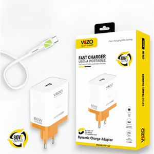 Oxy 80 – Universal Fast Charger with 80W Output | Best Quality Charger – Android Charger – Mobile Phone Charger – Type-C Cable Charger - Image 1