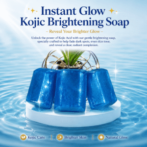 Instant Glow Kojic Brightening Soap | Skin Brightening, Dark Spot Care & Even Skin Tone | Daily Face & Body Soap - Image 2