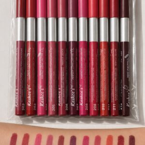 Kashee's High Pigmented Smooth Lipstick - Creamy Formula Designed For Bold Even Color Lip Definition And Long-Lasting Wear - Image 4