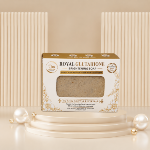 Instant Glow Royal Glutathione Brightening Soap – Luxury Skin Brightening & Anti-Ageing Soap for Radiant, Even-Toned & Youthful Looking Skin | Premium Antioxidant Formula - Image 2