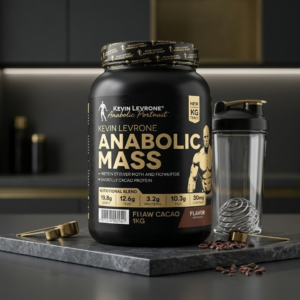 Kevin Levrone Anabolic Mass Pro Muscle Building Weight Gainer Double Rich Chocolate Flavor 2.2 Pounds 1 Kg - Image 2
