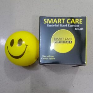Smart Care PhysioBall Hand Exerciser Stress Relief Ball – Yellow - Image 3