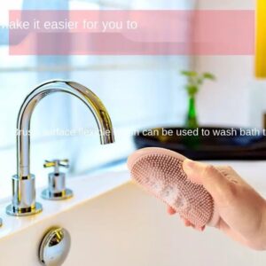 2 in 1 Silicone Soap Holder Double Sided Flexible Multifunctional Bathroom Kitchen Soap | Random Color - Image 3