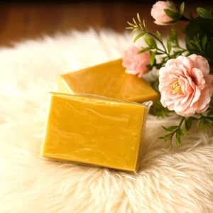 Ubtan Glow Brightening Soap – Handmade Organic Turmeric & Sandalwood Soap for Radiant Skin - Image 3