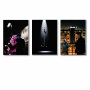 Set of 3 Premium Wall Art Photo Tiles – Modern Home Decor Sets 8x11 - Image 2