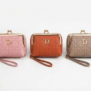 Premium Women’s Mini Wallet – Luxury Ladies Card Holder with 12 Card Slots, Coin Pocket, Cash Compartment, Secure Zip Closure & Wrist Strap - Image 2