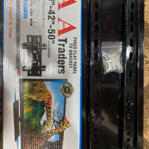 Premium Fixed Flat Panel TV Wall Mount Bracket (40" To 50") – Heavy Duty Metallic LED/LCD Television Stand For Secure And Reliable Mounting - Image 3