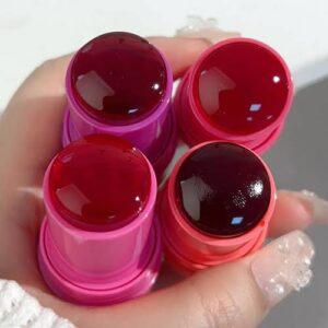 Cooling Water Jelly Tint Lip & Cheek Stain – Pack of 4 - Random Color - Image 4