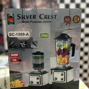 Silver Crest 2 In 1 Blender And Grinder SC 1589 A Powerful Kitchen Appliance - Image 3
