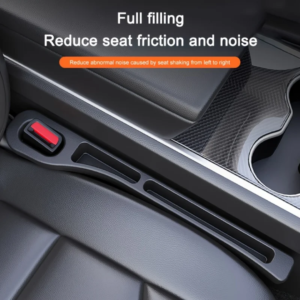 Universal Car Seat Gap Filler Organizer 2 PCS – PU Leather Car Seat Storage Box | Waterproof Auto Interior Pocket | Anti-Drop Gap Plug for Phone, Coins, Keys  Ratings 12 - Image 1
