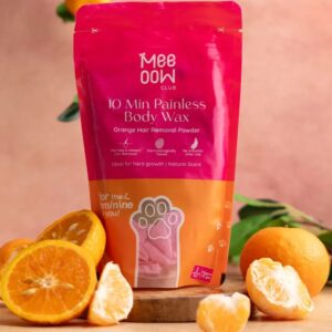 Meow Wax Powder - Buy 1 Get 1 Free Hair Removal Solution For Smooth Skin Easy And Painless Depilatory Treatment For Body And Face - Image 1
