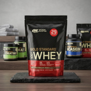 Optimum Nutrition (ON) Gold Standard 100% Whey Protein Powder – Double Rich Chocolate, 29 Servings (2 lbs / 907g) - Image 1