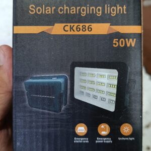 KSE CK686 50W Portable Solar Charging Flood Light - Powerful Rechargeable Outdoor Lighting For Camping, Emergencies, And Work Sites - Image 3