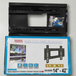 MHS Fixed Tv Wall Mount Bracket 14 To 42 Inch Heavy Duty Led Lcd Tv Stand With Bubble Level And Complete Fitting Kit - Image 2