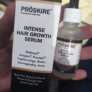 Proskire Intense Hair Growth Serum – Redensyl, Procapil, Biotin Hair Fall Control Serum - 30ml - Image 3