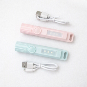 Rechargeable LED Torch Light with USB Charging Cable (Random Color) - Image 2