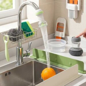 360° Adjustable Splash-Proof Faucet Extender & Water Filter - Image 1