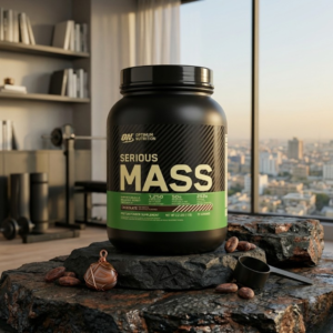 Optimum Nutrition Serious Mass Weight Gainer Powder Chocolate Flavor 2.2 Pounds 1 Kg High Calorie Supplement - Image 1
