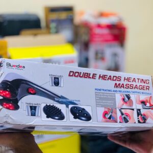 Blue Idea Full Body Handheld Double Head Massager With Infrared Heat Technology For Muscle Relief Relaxation And Circulation - Image 4