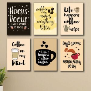Set of 6 Premium Wall Art Photo Tiles – Modern Home Decor Sets 8x11 - Image 1