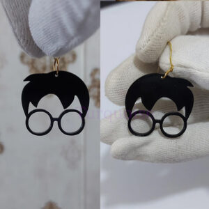Harry Potter Earrings Acrylic Material For Harry Potter Fans - Image 2