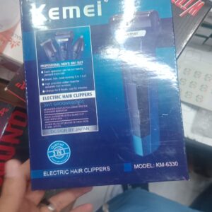 Kemei 3 In 1 Electric Hair Clipper And Grooming Kit KM-6330 - Personal Care Product Designed For Grooming And Daily Hygiene Routine - Image 4