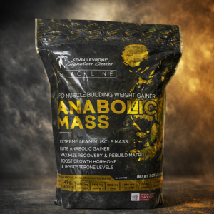 Kevin Levrone Signature Series Black Line Anabolic Mass Pro Muscle Building Weight Gainer – 2 LBS (908g) - Image 2
