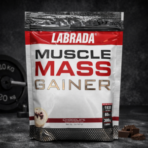 Labrada Muscle Mass Gainer Premium High-Calorie Shake – 2 LBS (907g) - Image 1