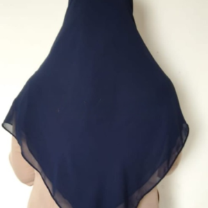Plain Square Hijab Korean Chiffon Soft Comfortable 55 X 55 Inch For Students And Working Women - Image 2